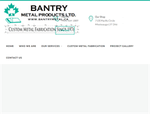 Tablet Screenshot of bantrymetal.ca